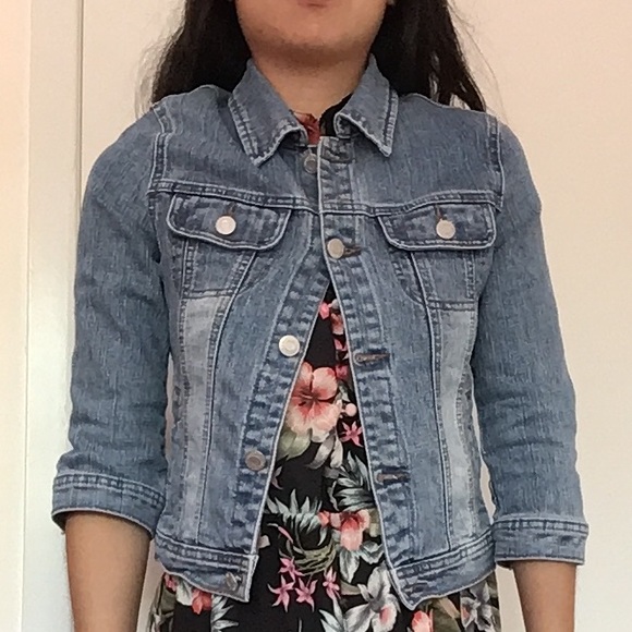 Levi’s 3/4 sleeve jean jacket - Picture 4 of 5